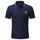 thumbnail image 1 of Camiseta de manga corta informal de moda de verano, camiseta ajustada con solapa superior para hombre Pompotops oipoqjl44728, 1 of 7