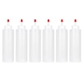thumbnail image 2 of Botellas de condimentos con boquilla exprimible de 6 piezas para salsas, 16 onzas, recipientes perfectos para ketchup, salsas para barbacoa, jarabe, 2 of 7