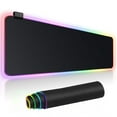 thumbnail image 1 of RGB Large Gaming Mouse Pad, Plug & Play With USB Power, No Driver Required, Durable Stitched Edges, For Gaming Enthusiasts And Office Users, 1 of 5