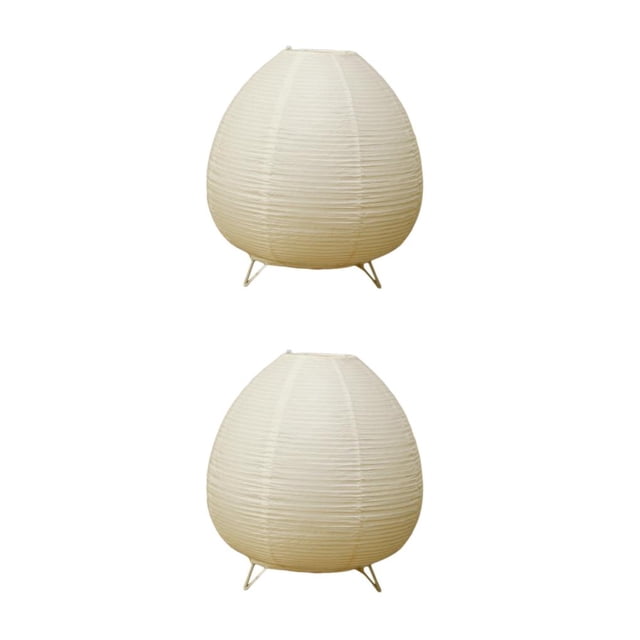 Naiovety Paper Lantern Table Lamp Decorative Paper Lamp for Office Bedroom Decoration Tipo 1 2Conjunto