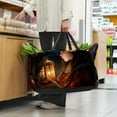 thumbnail image 6 of Christmas Large Capacity Reinforced Oxford Cloth Storage Bin - Reusable, Foldable Picnic Baskets, Decorative Box, and Tote Bag, 6 of 7