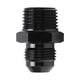 thumbnail image 4 of Conector de línea de aceite 8 AN a 1/2 NPT Accesorio para automóvil de aluminio 6061‑T6 anodizado negro, 4 of 12