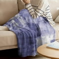 thumbnail image 3 of Yibo Paint Art Graffiti Lattice Blanket Flannel Soft and Comfortable Anti-static Bed Sofa Blanket, 3 of 7