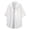 White, variant on Japanese Style Summer Men's Button down Shirts Lightweight Loose Fit Jacquard Weave Textured Short Sleeve Casual Top for Beach Vacation and Daily Wear White M