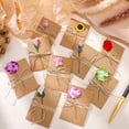 thumbnail image 5 of Flower Greeting Card Gift Card Holder with envelope Wish Card Message Slip Thank You Card, 5 of 5