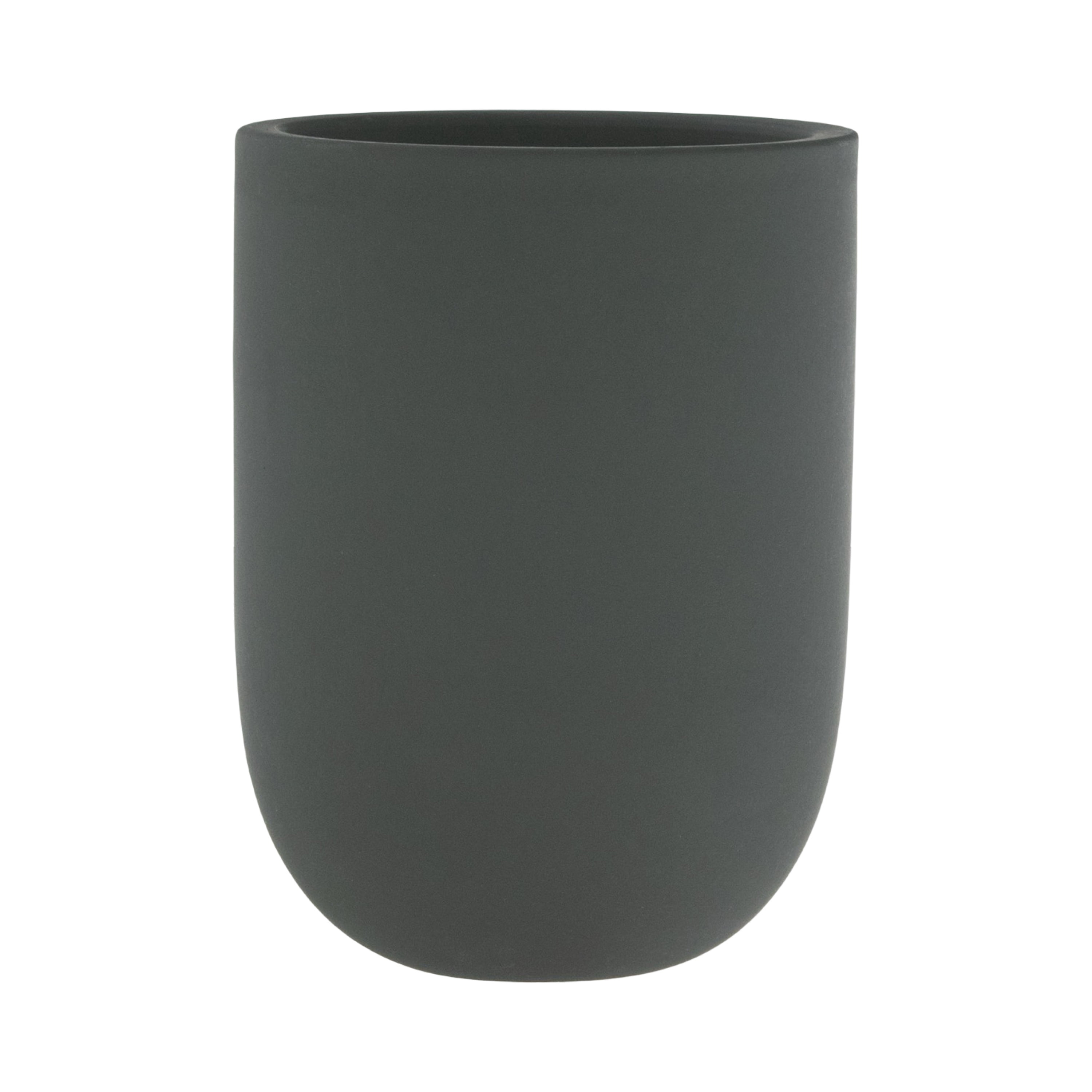 Allswell Balance (Balsam + Mahogany + Musk) Scented 1-Wick Ceramic Jar Spa Candle 10oz.