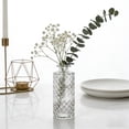 thumbnail image 5 of Glass Bud Vase, Small Clear Decorative Flower Vase, Transparent Tabletop Accent, Minimalist Vessel for Home, Living Room, Bedroom, Office & Floral Arrangement Decor, 5 of 6