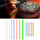 thumbnail image 4 of 26X Conjunto de Herramientas de Puntos de Mandala para Pintar Rocas,Kit de Puntos de Pintura, de Acrílico, Herramienta de Taladro de Punta, 4 of 9