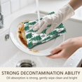 thumbnail image 7 of 4 Pcs Funny Kitchen Towels,Green Christmas Tree Pattern Microfiber Dish Towels,Kitchen Tea Towels,Kitchen Towel Set (18" X 26"), 7 of 7
