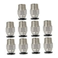 thumbnail image 5 of UEETEK 10pcs PC4-M10 Male Straight Pneumatic PTFE Tube Fitting Connector for 3D Printer, 5 of 8