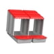 thumbnail image 2 of Caja para poner huevos, caja nido para gallinas, fácil de limpiar, cómoda, resistente, para pato y ganso. rojo, 2 of 9