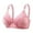 Hot Pink, variant on Clothes under $5 asdoklhq Bras for Women Plus Size Woman's Embroidered Glossy Comfortable Breathable Bra Underwear No Rims