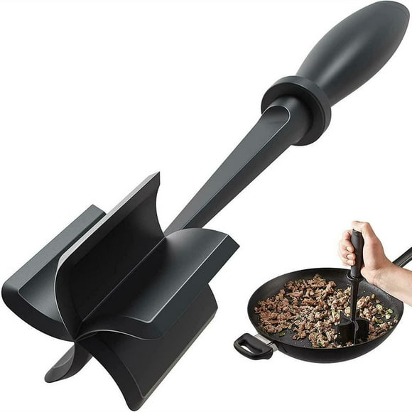 Hweilai Handheld Meat Grinder Meat Chopper Grinder Mixer Shovel Kitchen Tools Meat Grinder Shovel Culinary Scraper