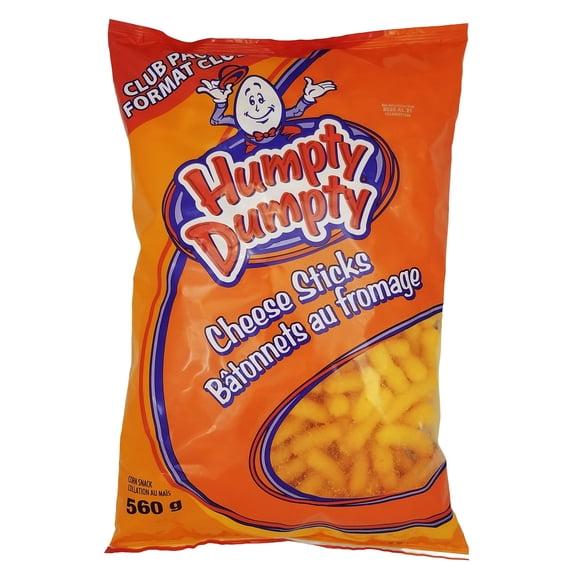 Humpty Dumpty Cheese Sticks 560g (19.7oz) | Crunchy Baked Cheddar Cheese Snack
