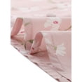 thumbnail image 6 of INSPIRE CHIC Women's Button Shirt V Neck Full Placket Short Sleeve Floral Tops M Pink, 6 of 6