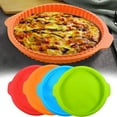 thumbnail image 2 of Anvazise Cake Mold Flexible Heat-resistant Silicone Non-stick Round Wave Edge Baking Pan for Kitchen Blue, 2 of 13