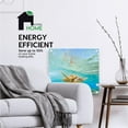 thumbnail image 3 of EconoHome Wall Mount Space Heater Panel - with Thermostat - 400 Watt Convection Heater - Ideal for 120 Sq Ft Room - 120V Electric Heater - Updated Model, 3 of 7