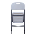 thumbnail image 2 of Silla Plegable De Plastico Blanca Element Resoucers, 2 of 8