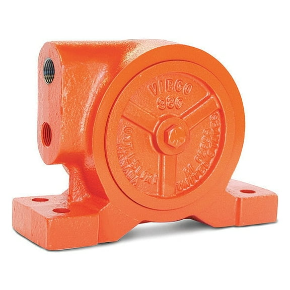 Vibco Pneumatic Vibrator,600 lb,6200 vpm,80psi V-380
