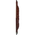 thumbnail image 4 of Ekena Millwork 18"OD x 3 1/2"ID x 1 1/2"P Nottingham Ceiling Medallion (Fits Canopies up to 4 5/8"), Hand-Painted Brushed Mahogany, 4 of 5