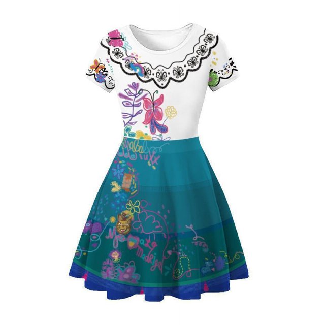 Magic House Full Girl Dress, Princess Dress