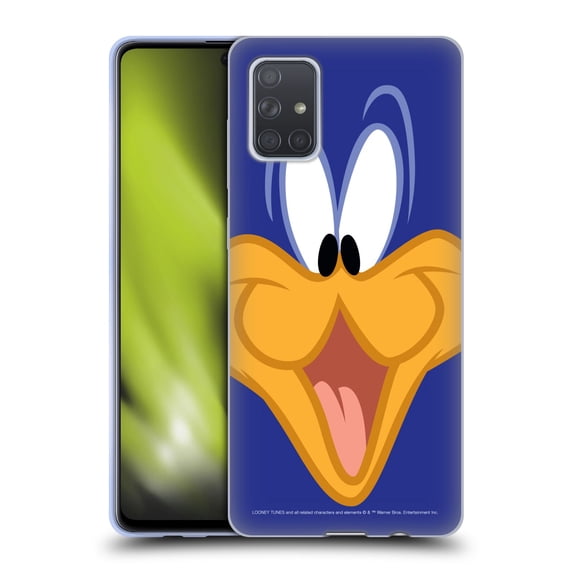 Head Case Designs Officially Licensed Looney Tunes Full Face Road Runner Soft Gel Case Compatible with Samsung Galaxy A71 (2019)
