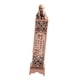thumbnail image 2 of Quemador de incienso Torre Pequeño Monje Talla de metal decorativa Porta incienso para regalar Cobre Bambú, 2 of 9