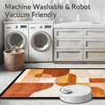 thumbnail image 5 of ODIKA 4'x6' Machine Washable Non-Slip Area Rug, Abstract Earthy Geometric High Traffic Rug, Beige, 146272, 5 of 7