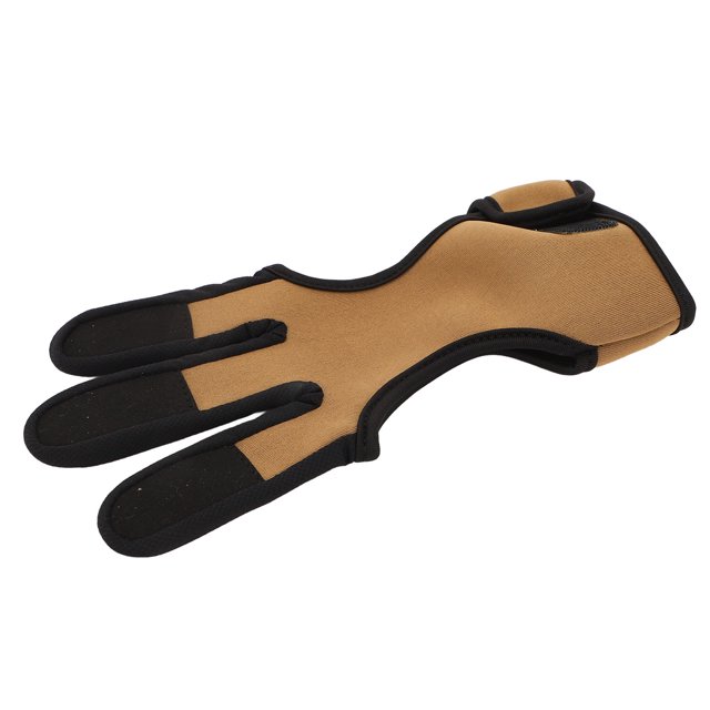 Comfortable Neoprene Archery Gloves Protective Finger Tab, Suitable for Recurve, Traditional, and Straight Draw Bows