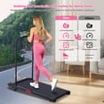 thumbnail image 3 of Walking Pad with Incline, 2026 Upgrade Electric Small Walking Pad with Handle Bar, 3.0HP Protable Walking Pad Treadmill with Handles and Incine for Home Small, 0.6-7.6MPH, 350LBS, 3 of 9