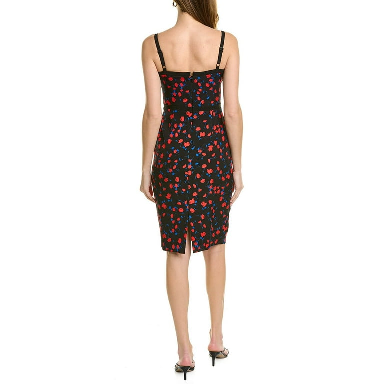 Black halo daria sheath dress sale