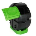 thumbnail image 2 of FCMP Outdoor Half Size 19 Gallon Plastic Rolling Compost Tumbler Bin, Green, 2 of 8