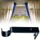 thumbnail image 4 of Soportes para barra de cortina de ventana, hogar, dormitorio, sala de estar, cortina de hierro, soporte para barra de cortina, negro 2 Piezas Vogacara HA4044-02B, 4 of 6