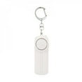 thumbnail image 1 of 130 dB Personal Alarm Pull Point Siren Ring Outdoor Sports Camping Security Survival Self Defense Tools Key Chain For Women Black, 1 of 7