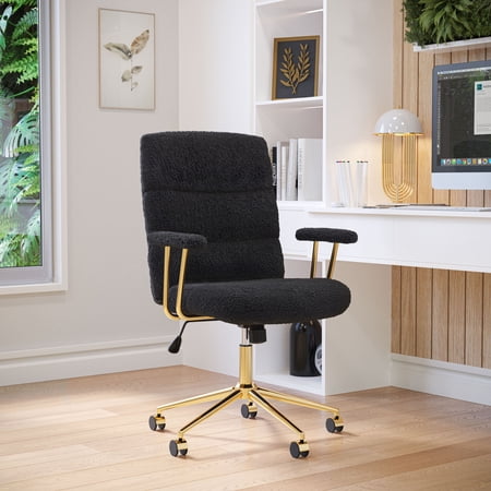 ergonomic office chairs textured boucle product