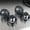 Black #1, variant on Ganfancp Gas Stove Knob Protective Cover False Gas Stove Protective Cover Adhesive Natural Gas Knob Cover 2Pc for Home