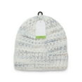 thumbnail image 2 of Time and Tru Women's Waffle Beanie, One Size Fits Most, Blue Combo, 2 of 3
