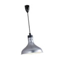 thumbnail image 3 of Lámpara para calentar bufés, lámpara para calentar bufés, bombilla de 275 W no incluida, lámpara de calor retráctil colgante para comida caliente, Plata A, 3 of 8