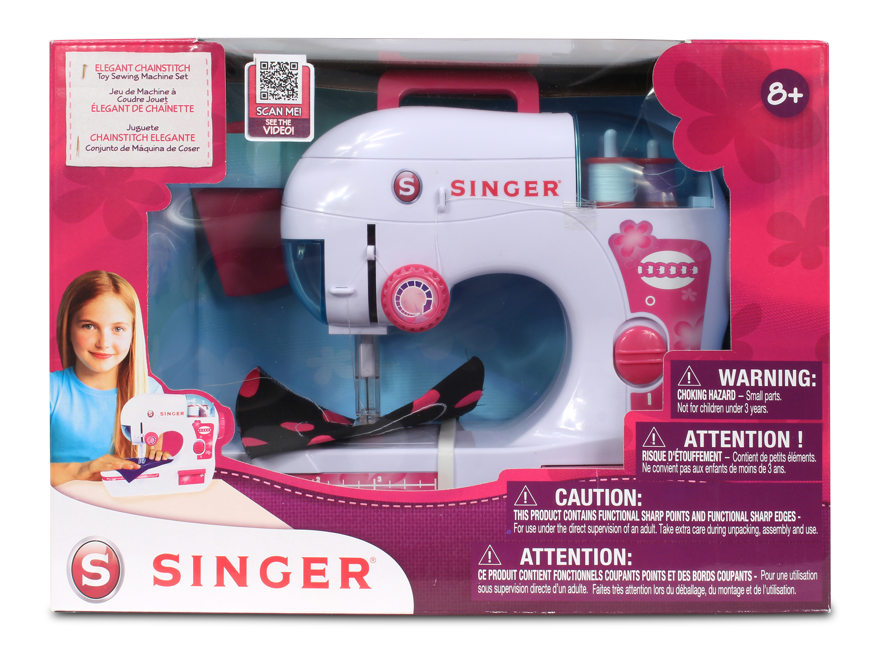 Singer Elegant Chainstitch Sewing Machine with Foot Pedal - image 2 of 3