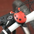 thumbnail image 5 of 1Pc Bicycle Bell Bicycle Ladybug Bell Ladybird Alarm Bike Metal Handlebar Horn Mini Aluminum Alloy Bike Ring Loud Crisp Clear Sound Horn, 5 of 8