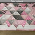 thumbnail image 5 of Ambesonne Pink Place Mats Set of 4, Blushy Fashion Abstract Lines, Standard Size, Blush White Dark Grey, 5 of 5