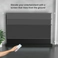 AWOL VISION 120" Motorized Floor Rising Projector Screen for Ultra Short Throw Projector, 4K/8K