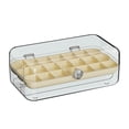 thumbnail image 4 of Estuche de almacenamiento de joyería Yinane Beige con Tapa transparente, 4 of 5