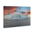 thumbnail image 3 of Stupell Industries Sunset over Frozen Iceberg Canvas Wall Art design by Richard Silver, 20 x 30, 3 of 7