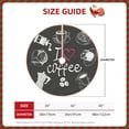 thumbnail image 4 of Kll I Love Coffee Christmas Tree Skirt 36",Party Decorations Farmhouse For Christmas Decorations Holiday Party, 4 of 8
