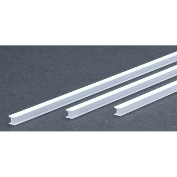 Evergreen Scale Models H-Column 3/16 3 EVG286 Plastic Building Supplies