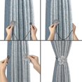 thumbnail image 3 of Ain Le, 2 Pieces Ain Rope, Ain Tiebacks, Ain Ss, Metal , For Bed Ains (silver), 3 of 5