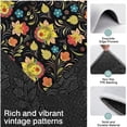 thumbnail image 3 of Pioneer Flower Floral Print Pattern Kitchen Rugs Sets Of 3,Kitchen Runner Rugs Non Skid Washable,Decorative Kitchen Floor Mats for Kitchen,Sink,Laundry,17"x30"+ 17"x47" + 17"x59", 3 of 6