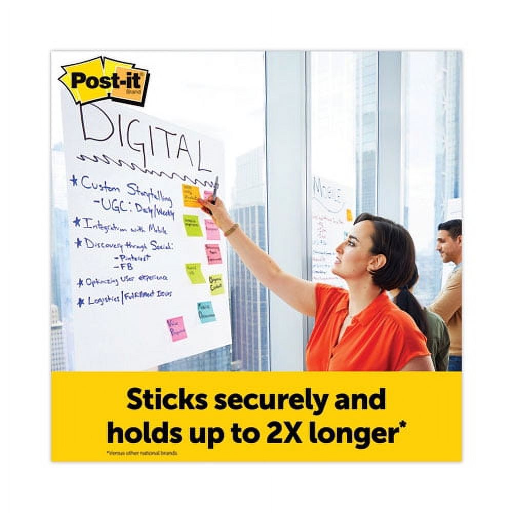 Self-Stick Original Tabletop Easel Pad, Unruled, 20 White 20 X 23 Sheets | Bundle of 10 Pads
