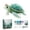 #018#-Style F, variant on 3D Beaded Mythical Ocean Animals DIY Kit, Easy DIY Beading Embroidery Kit 3D Mythical Ocean Animals Themed Beadwork Kit for Beginners & Craft Enthusiasts, with Instructions(Dolphin)